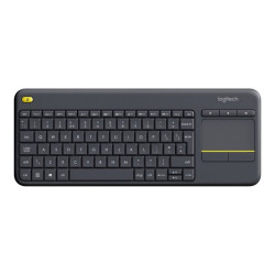 Logitech Wireless Touch Keyboard K400 Plus - Tastiera - senza fili - 2.4 GHz - Inglese