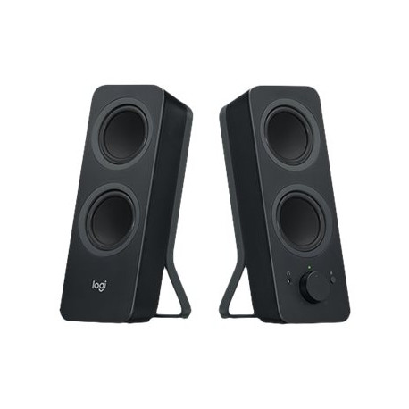 Logitech Z207 - Altoparlanti - per PC - canale 2.0 - senza fili - Bluetooth - 5 Watt (Totale) - nero