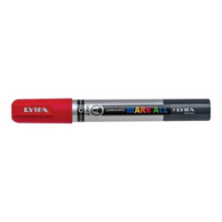 Lyra Graduate Mark All - Marcatore - permanente - rosso - 2 mm - medio