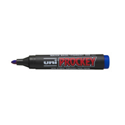 Marcatore Uni Prockey M122 - punta conica da 1,20-1,80mm  - blu - Uni Mitsubishi