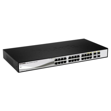 48-PORT GIGABIT SMART MANAGED SWITCH WITH 4 COMBO 1000BASE-T/SFP PORTS