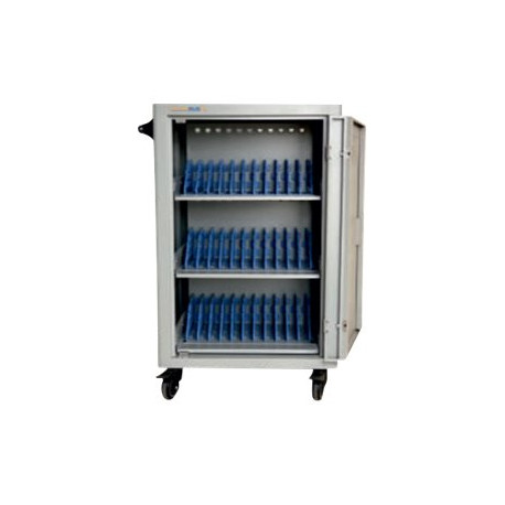Wacebo Europe TeachBus Six - Carrello carica e gestione - per 36 tablet / notebook - bloccabile - plastica ABS, metallo ABS - u