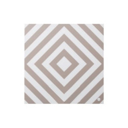 MasterVision Chevron II - Bacheca - montabile a parete - 400 x 400 mm - sughero - grigio