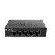 5-PORT GIGABIT ETHERNET METAL HOUSING UNMANAGED SWITCH