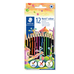 Matite colorate Noris Colour - colori assortiti - Staedtler - astuccio 12 pezzi