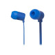 Meliconi MySound Speak FLUO - Auricolari con microfono - in-ear - cablato - jack 3,5 mm - blu