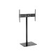 Meliconi Stand 600 - Supporto - per TV - Alluminio, vetro temperato - dimensione schermo: 50"-82"