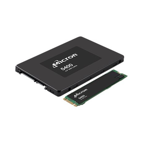 Micron 5400 PRO - SSD - Read Intensive - crittografato - 960 GB - hot swap - 2.5" - SATA 6Gb/s - 256 bit AES - Self-Encrypting 