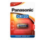 Micropila CR123 Photo - litio - Panasonic - blister 1 pezzo