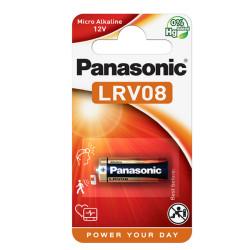 Micropila LRV08 - 12V - alcalina - Panasonic - blister 1 pezzo