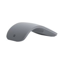 Microsoft Surface Arc Mouse - Mouse - ottica - 2 pulsanti - senza fili - Bluetooth 4.1 - grigio chiaro - commerciale