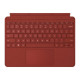 Microsoft Surface Go Type Cover - Tastiera - con trackpad, accelerometro - retroilluminato - italiana - rosso papavero - commer