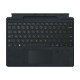 Microsoft Surface Pro Signature Keyboard with Fingerprint Reader - Tastiera - con touchpad, accelerometro, Porta Surface Slim P