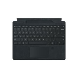 Microsoft Surface Pro Signature Keyboard with Fingerprint Reader - Tastiera - con touchpad, accelerometro, Porta Surface Slim P