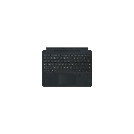 Microsoft Surface Pro Signature Keyboard with Fingerprint Reader - Tastiera - con touchpad, accelerometro, Porta Surface Slim P