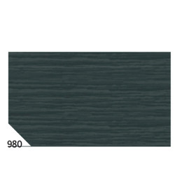 Carta crespa - 50 x 250 cm - 48 gr/m² - nero 980 - Rex Sadoch - conf. 10 rotoli