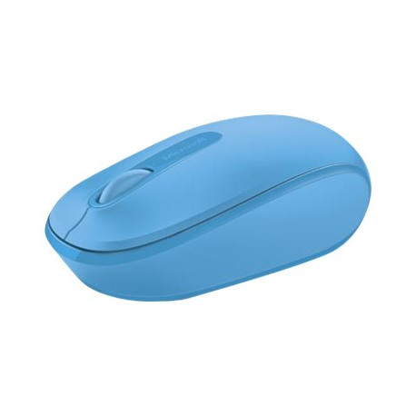 Microsoft Wireless Mobile Mouse 1850 - Mouse - per destrorsi e per sinistrorsi - ottica - 3 pulsanti - senza fili - 2.4 GHz - r