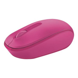 Microsoft Wireless Mobile Mouse 1850 - Mouse - per destrorsi e per sinistrorsi - ottica - 3 pulsanti - senza fili - 2.4 GHz - r