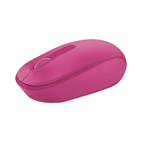 Microsoft Wireless Mobile Mouse 1850 - Mouse - per destrorsi e per sinistrorsi - ottica - 3 pulsanti - senza fili - 2.4 GHz - r