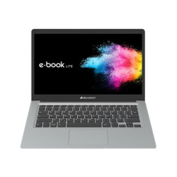 Microtech e-book Lite - Ultrabook - Intel Celeron N4020 / 1.1 GHz - Win 10 Pro - UHD Graphics 600 - 4 GB RAM - 120 GB SSD - 14.