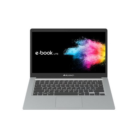 Microtech e-book Lite - Ultrabook - Intel Celeron N4020 / 1.1 GHz - Win 10 Pro - UHD Graphics 600 - 4 GB RAM - 120 GB SSD - 14.