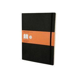 Moleskine Extra Large - Taccuino - 190 x 250 mm - 86 fogli / 192 pagine - righe - nero