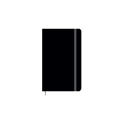 Moleskine Large - Taccuino - 130 x 210 mm - 120 fogli / 240 pagine - carta avorio - righe - copertina nera