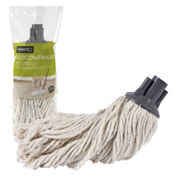 Mop Filocontinuo - cotone - 200 gr - bianco - Perfetto