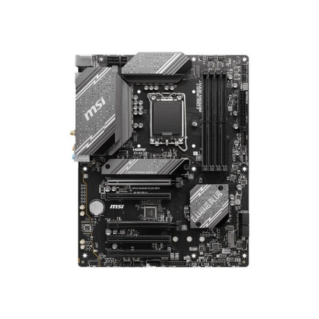 MSI B760 GAMING PLUS WIFI - Scheda madre - ATX - zoccolo LGA1700 - B760 Chipset - USB 3.2 Gen 1, USB 3.2 Gen 2, USB-C 3.2 Gen2 