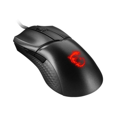 MSI Clutch GM31 - Mouse - ergonomico - ottica - 6 pulsanti - cablato - USB 2.0