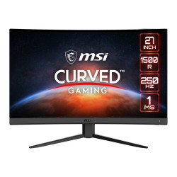 MSI G27C4X - Monitor a LED - gaming - curvato - 27" - 1920 x 1080 Full HD (1080p) @ 240 Hz - VA - 300 cd/m² - 3000:1 - 1 ms - 2