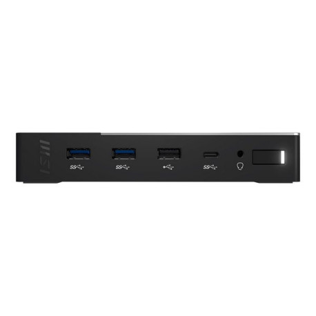 MSI USB-C Docking Station Gen 2 - Docking station - USB-C 3.2 Gen 2 - HDMI, DP, USB-C - GigE - 150 Watt