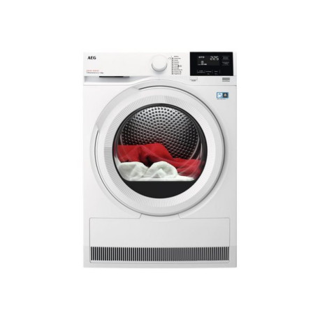 AEG 8000 Series TR8G83GW - Asciugatrice - larghezza: 59.6 cm - prof. 66.3 cm - altezza: 85 cm - caricamento frontale - bianco