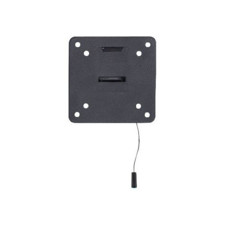 Multibrackets M VESA Wallmount - Kit montaggio (montaggio inclinato a muro) - per display LCD - acciaio - nero - dimensione sch