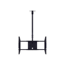 Multibrackets MB5484 - Kit montaggio (staffa a soffitto) - telescopica - per display LCD - acciaio - nero - dimensione schermo: