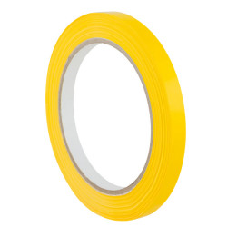 Nastro adesivo 350 - 0,9 cm x 66 m - PVC - giallo - Eurocel