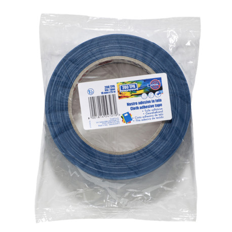 Nastro adesivo telato TPA 200 - 1,9 cm x 25 m - blu - Eurocel