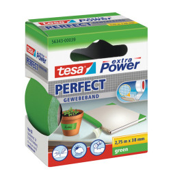 Nastro adesivo telato XP Perfect - 3,8 cm x 2,7 m - verde - Tesa