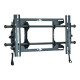 NEC Medium - Kit montaggio (montaggio a muro) - per pannello piatto - nero - dimensione schermo: 32"-65" - installabile a paret