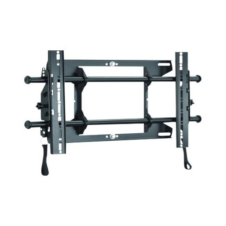 NEC Medium - Kit montaggio (montaggio a muro) - per pannello piatto - nero - dimensione schermo: 32"-65" - installabile a paret