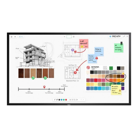 NEC MultiSync M751 IGB - 75" Categoria diagonale M Series Display LCD retroilluminato a LED - segnaletica digitale - con touch 