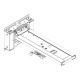 NEC NP04WK - Kit montaggio (montaggio a muro) - per proiettore - installabile a parete - per NEC M260XS, NP-U321H, NP-UM330W, U