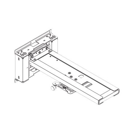 NEC NP04WK - Kit montaggio (montaggio a muro) - per proiettore - installabile a parete - per NEC M260XS, NP-U321H, NP-UM330W, U