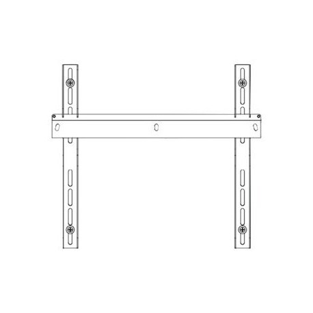 NEC WS32-52L - Kit montaggio (montaggio a muro) - per display LCD - dimensione schermo: 32"-65" - installabile a parete - per M