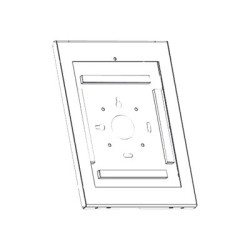 Neomounts by Newstar WL15-660WH1 - Cassa - per tablet - dimensione schermo: 12.9" - installabile a parete - per Apple 12.9-inch