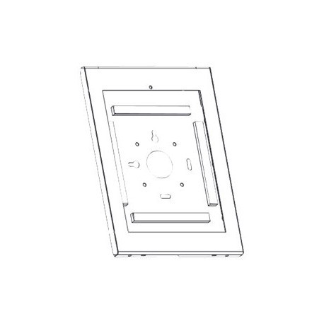 Neomounts by Newstar WL15-660WH1 - Cassa - per tablet - dimensione schermo: 12.9" - installabile a parete - per Apple 12.9-inch