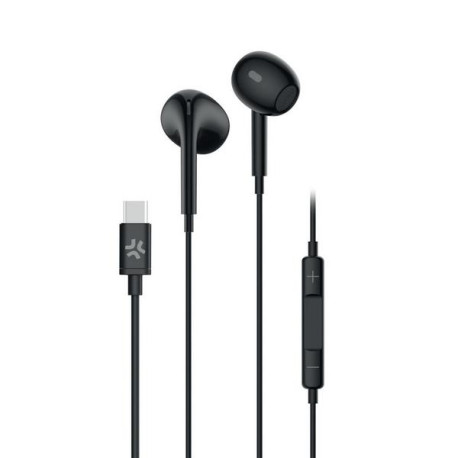 ---DROP STEREO EARPHONES USB-C BK