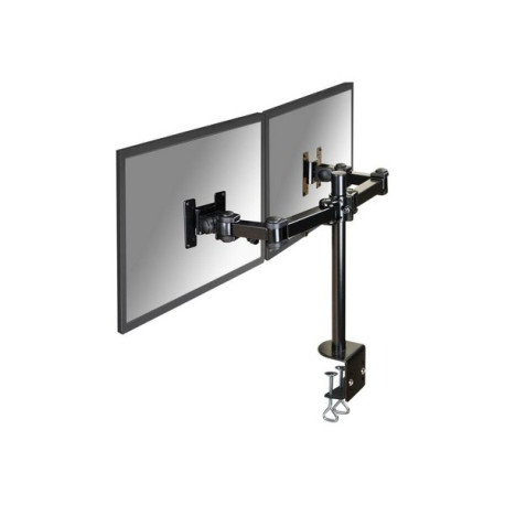 Neomounts FPMA-D960D - Kit montaggio - video full-motion - per 2 display LCD - nero - dimensione schermo: 10"-27" - installabil