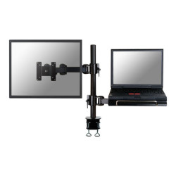 Neomounts FPMA-D960NOTEBOOK - Kit montaggio - video full-motion - per display LCD / notebook - nero - dimensione schermo: 10"-2