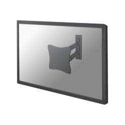 Neomounts FPMA-W820 - Staffa - video full-motion - per display LCD - argento - dimensione schermo: 10"-27" - installabile a par